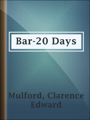 cover image of Bar-20 Days